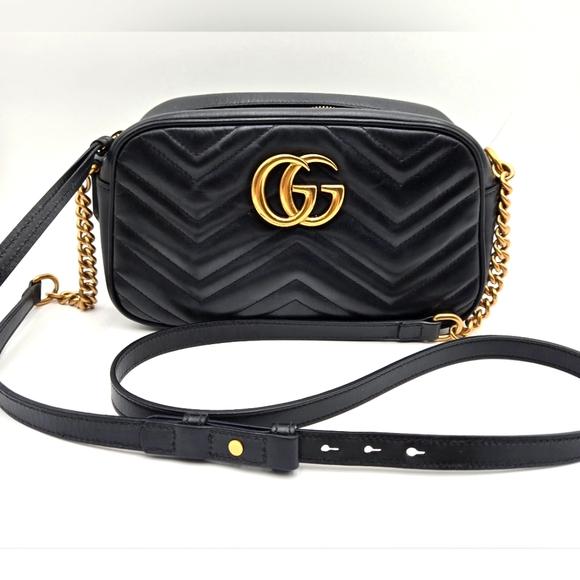 Gucci Handbags - COA Included - Gucci Shoulder Bag / Crossbody GG Marmont